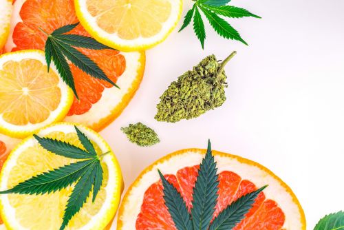 Rehidratar la marihuana caduca con naranja